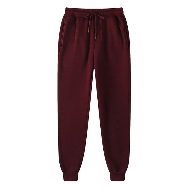 Men's sporty leisure pants with elastic waistband and practical pockets Lisslune