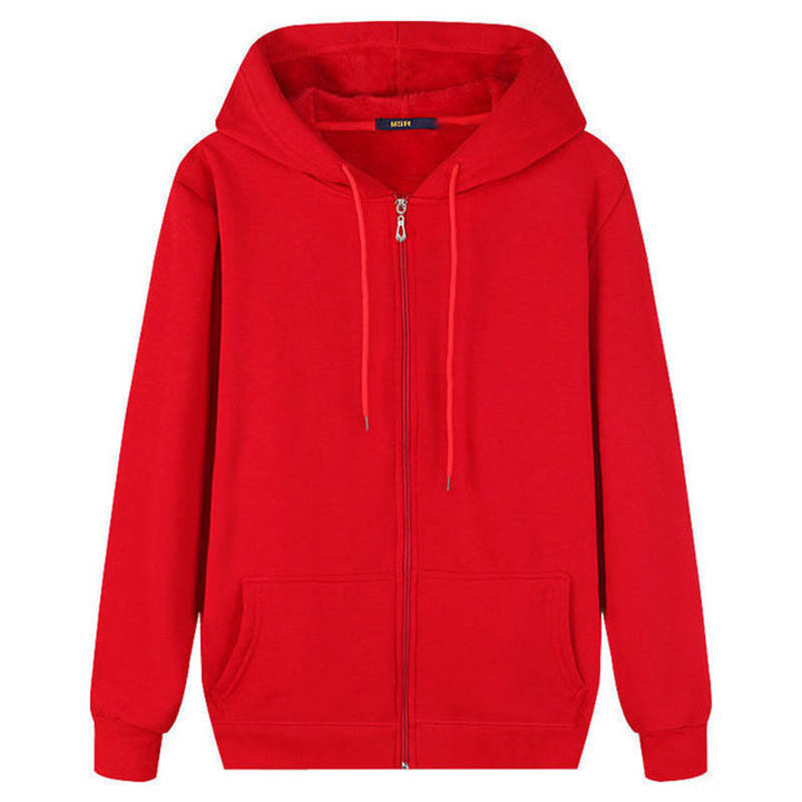 Women's hooded jacket with full zip and practical side pockets Lisslune