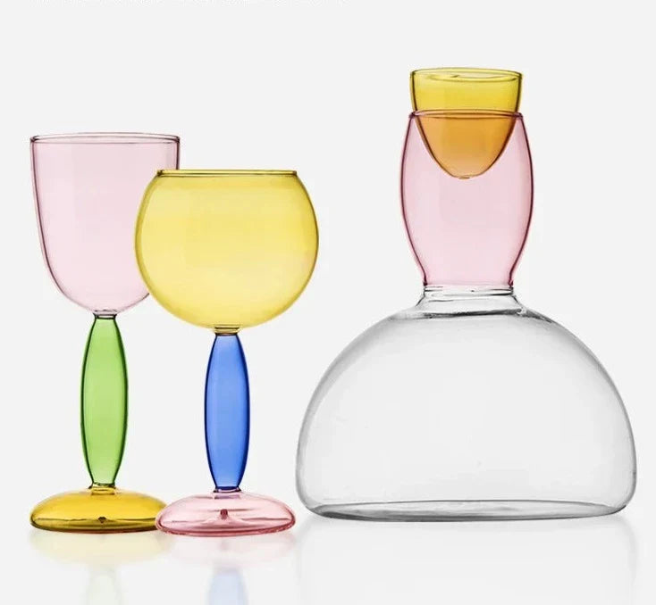 Lisslune | Jace Wine Glasses & Decanter