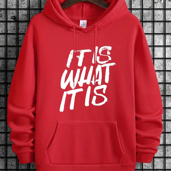 Women's hoodie with modern lettering and comfortable fit Lisslune