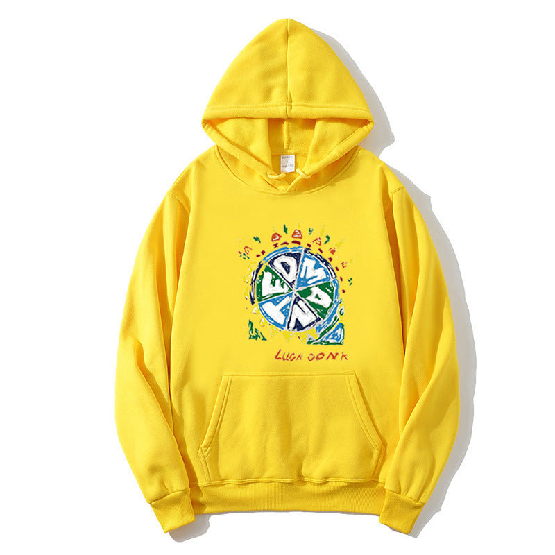 Women's hoodie with creative graphic print Lisslune