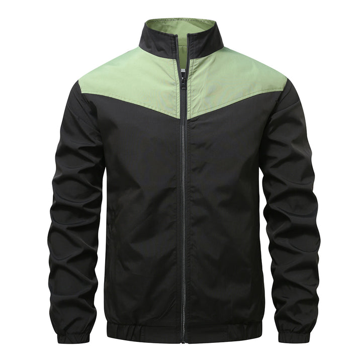 Men's Sporty Jacket with Modern Collar Lisslune