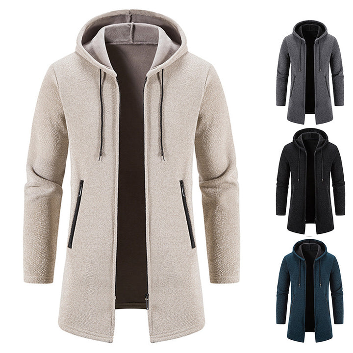 Men's elegant casual jacket with practical zip pockets Lisslune