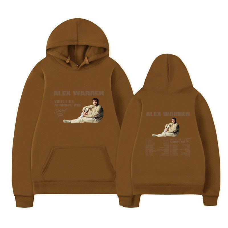 Women's hooded sweatshirt with creative print and modern design Lisslune