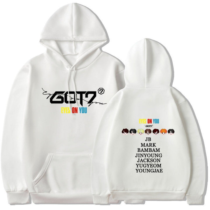 Women's hoodie with unique GOT7 design and comfortable fit Lisslune