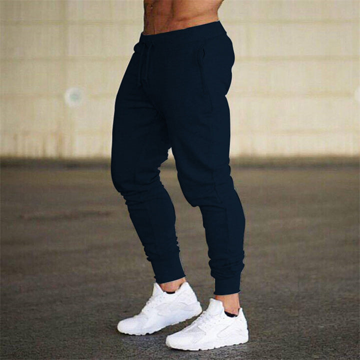 Men's sporty jogging pants with modern cut and practical pockets Lisslune