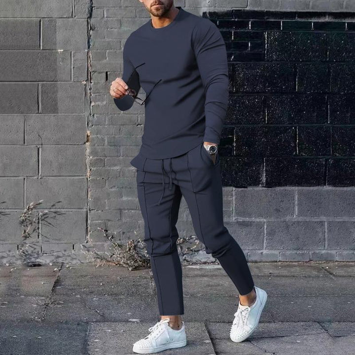 Men's casual sweatshirt and jogger set Lisslune