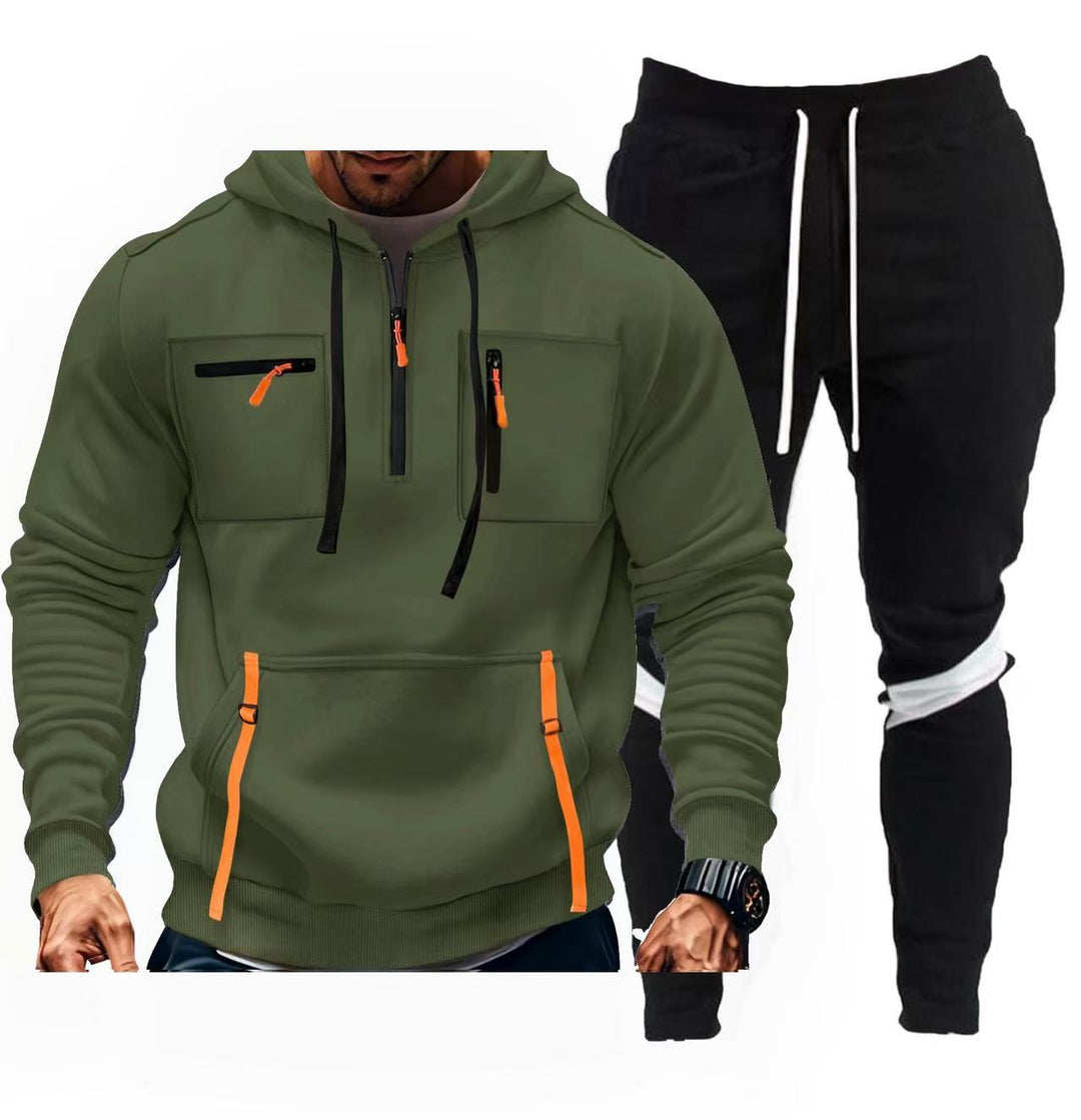 Men's sporty hoodie and jogging pants set Lisslune