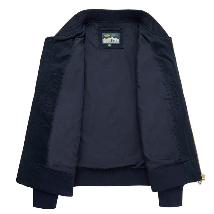 Men's Classic Bomber Jacket with Multiple Pockets Lisslune