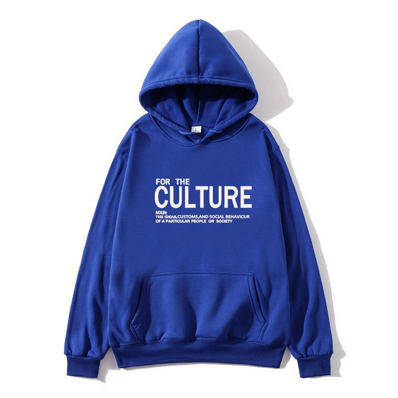 Ladies hoodie with inspiring cultural print Lisslune