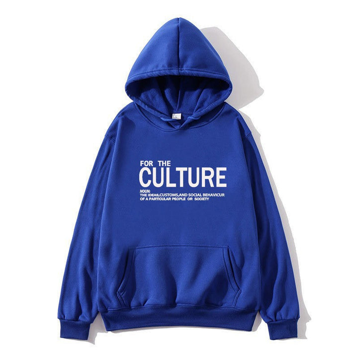 Ladies hoodie with inspiring cultural print Lisslune