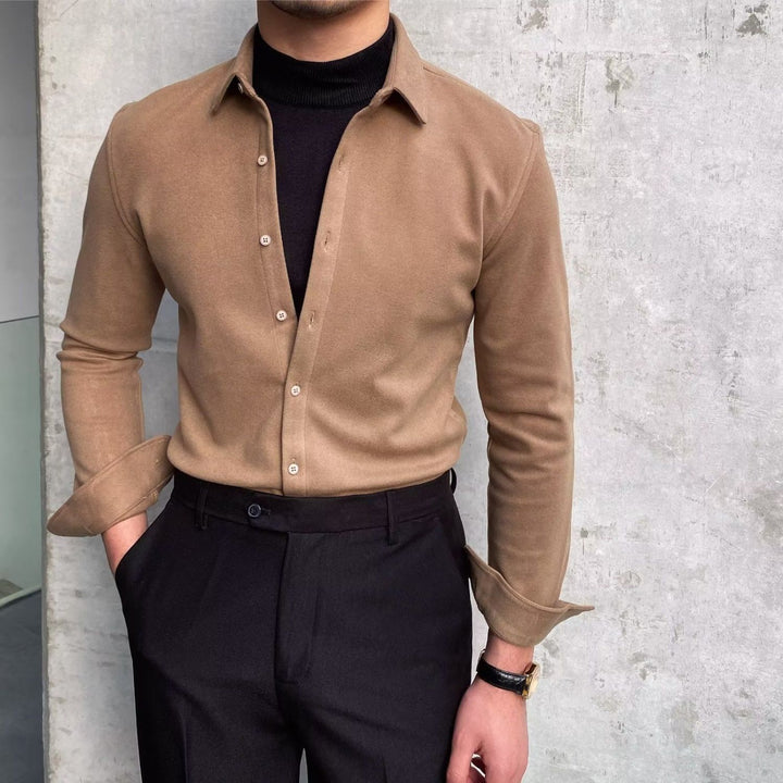 Men's Elegant Long Sleeve Shirt Lisslune