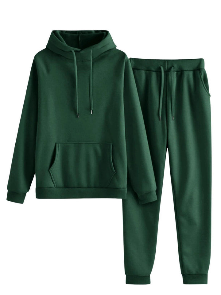 Women's hoodie and jogger set in a casual cut with practical pockets Lisslune