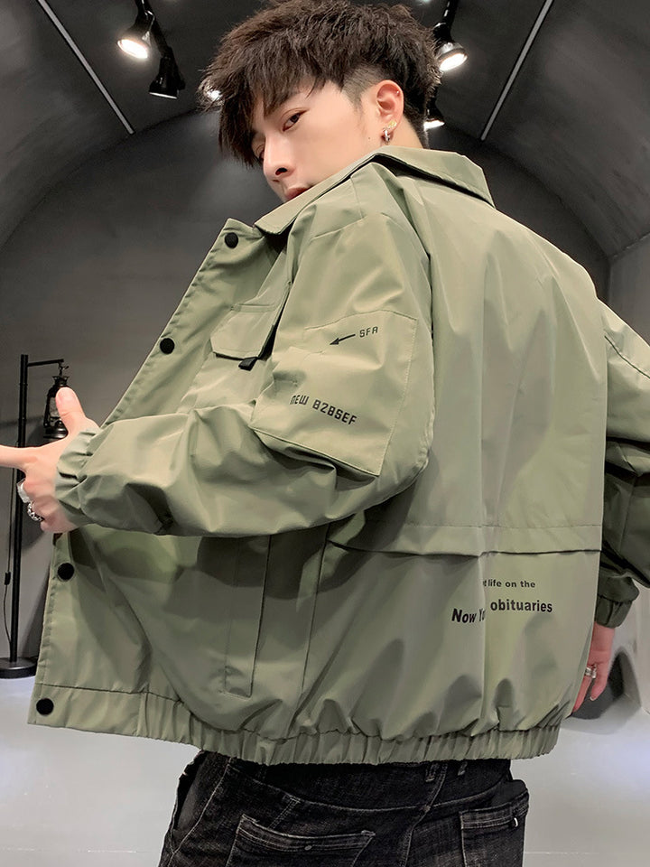 Men's functional cargo jacket Lisslune