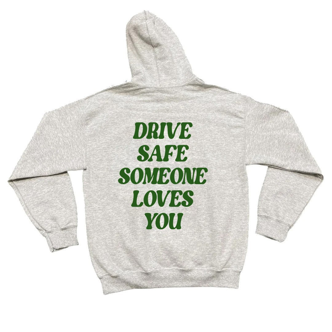Women's hoodie sweatshirt with inspiring lettering and casual fit Lisslune