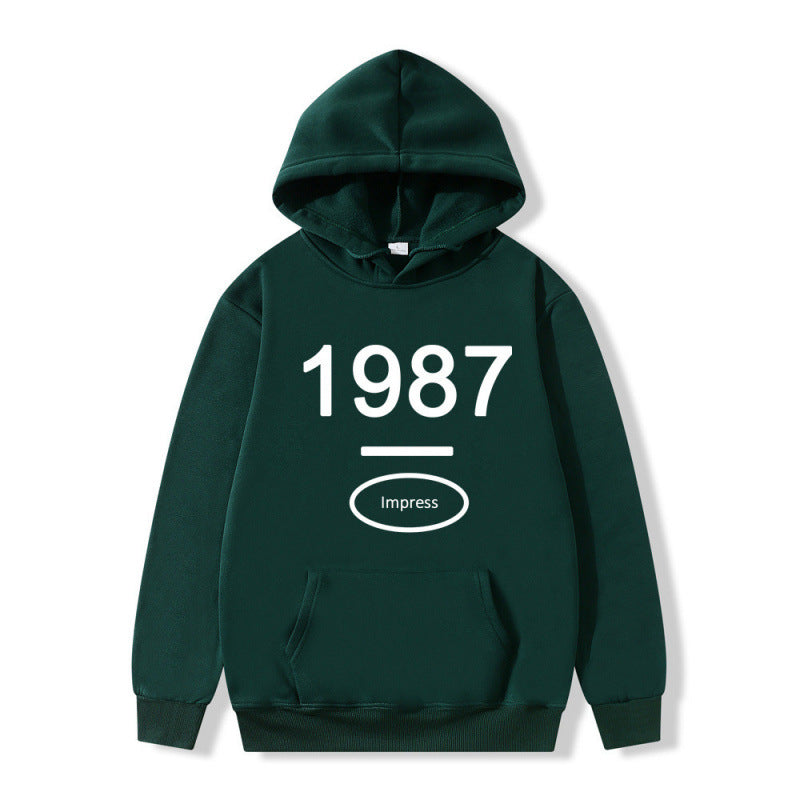 Women's hooded sweatshirt with practical kangaroo pocket design Lisslune
