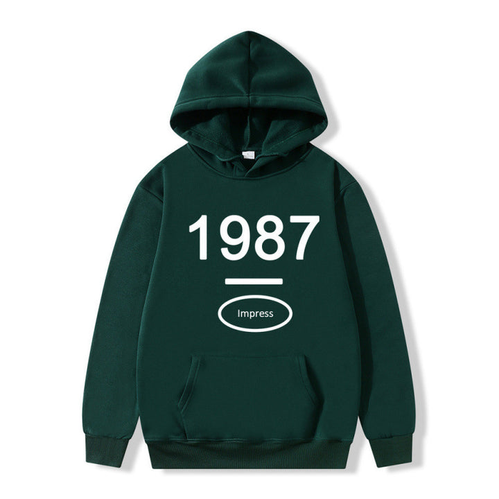 Women's hooded sweatshirt with practical kangaroo pocket design Lisslune