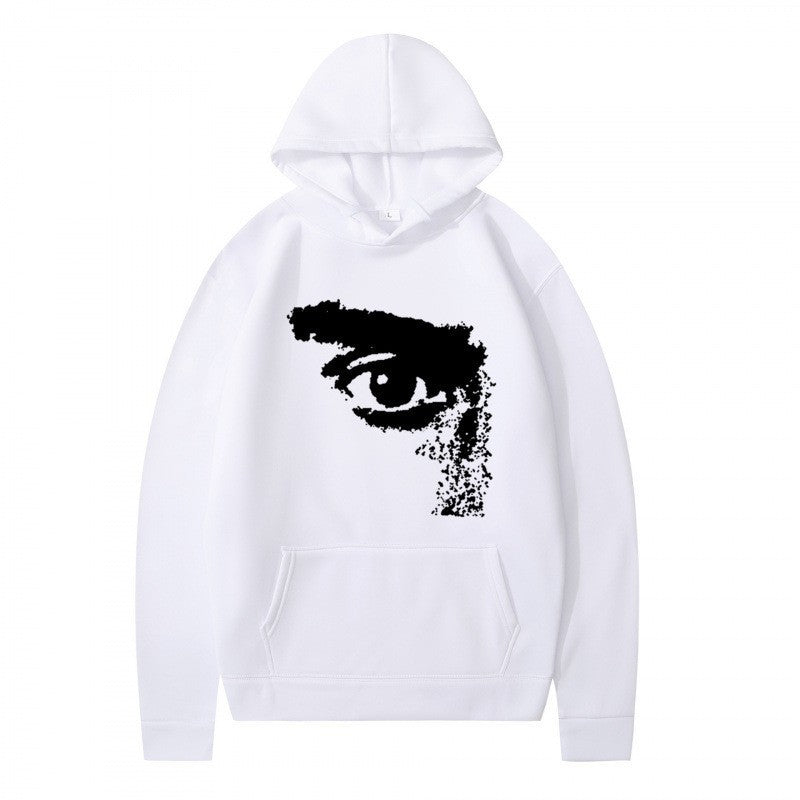 Women’s hoodie with modern, artistic print Lisslune