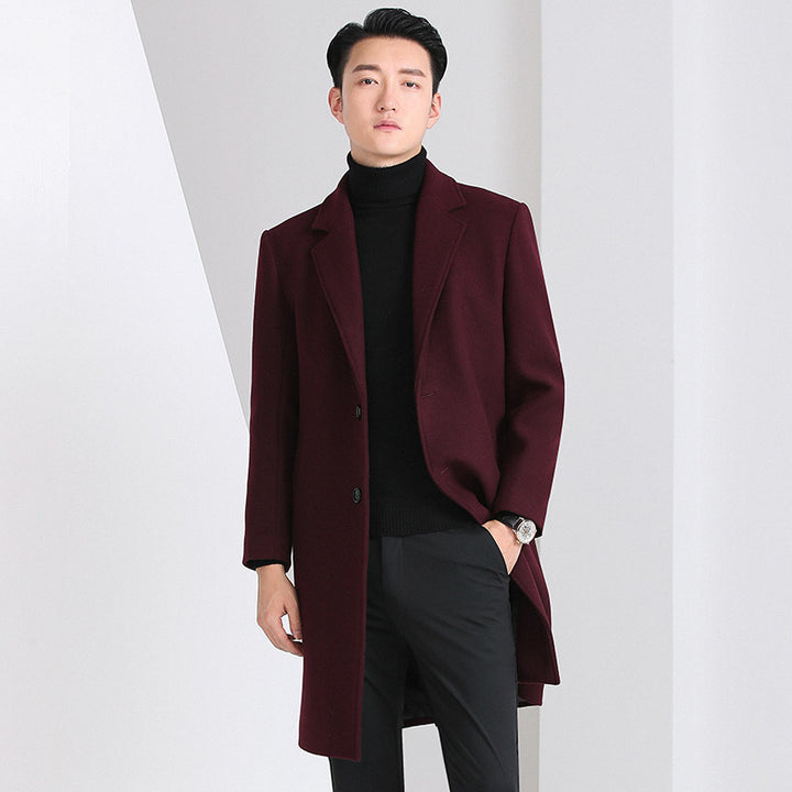 Men's Elegant Long Coat Lisslune