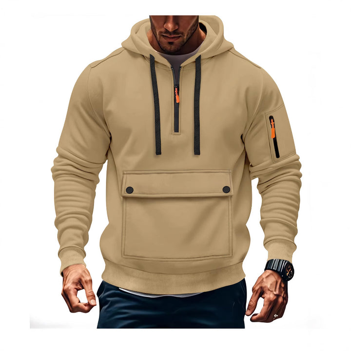 Men's casual hoodies with practical pockets Lisslune