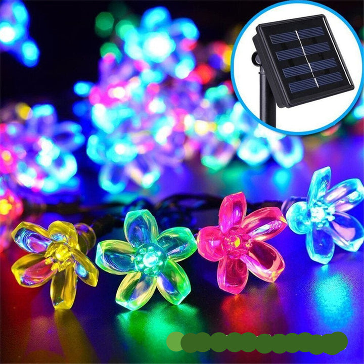 Lisslune | Solar flower light chain for the garden