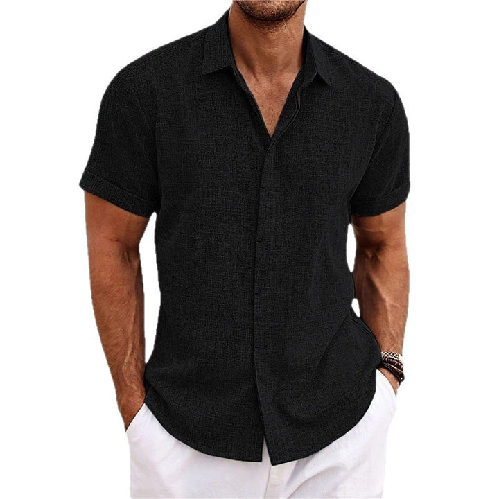 Men's Short Sleeve Shirt Lisslune