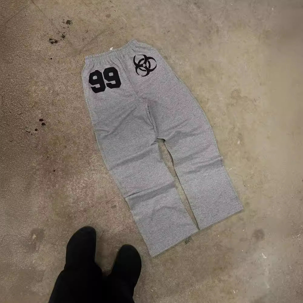 Women's sweatpants with urban biohazard design and comfortable fit Lisslune