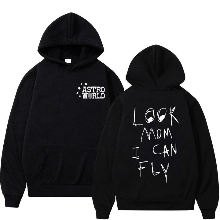 Women's hoodie with creative statement print Lisslune