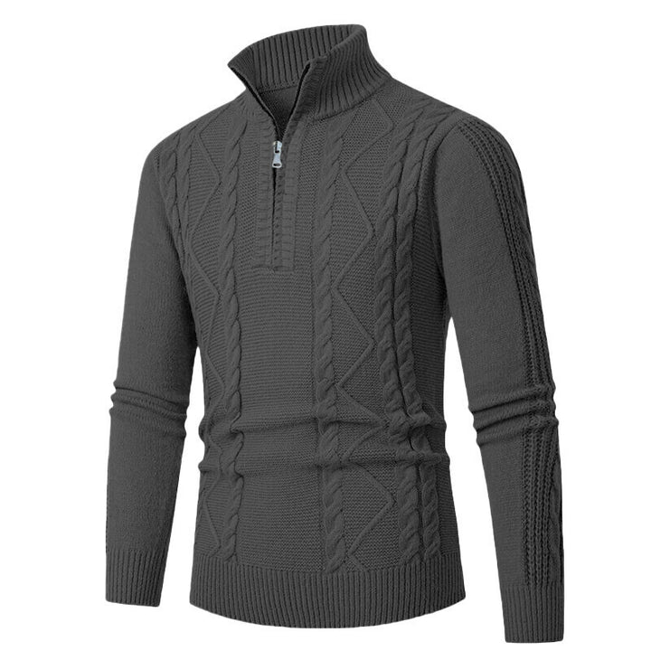 Men's sweater with high collar Lisslune