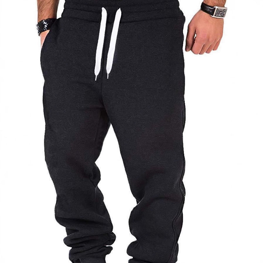 Men's Comfortable Sweatpants with Modern Cut and Elastic Waistband Lisslune