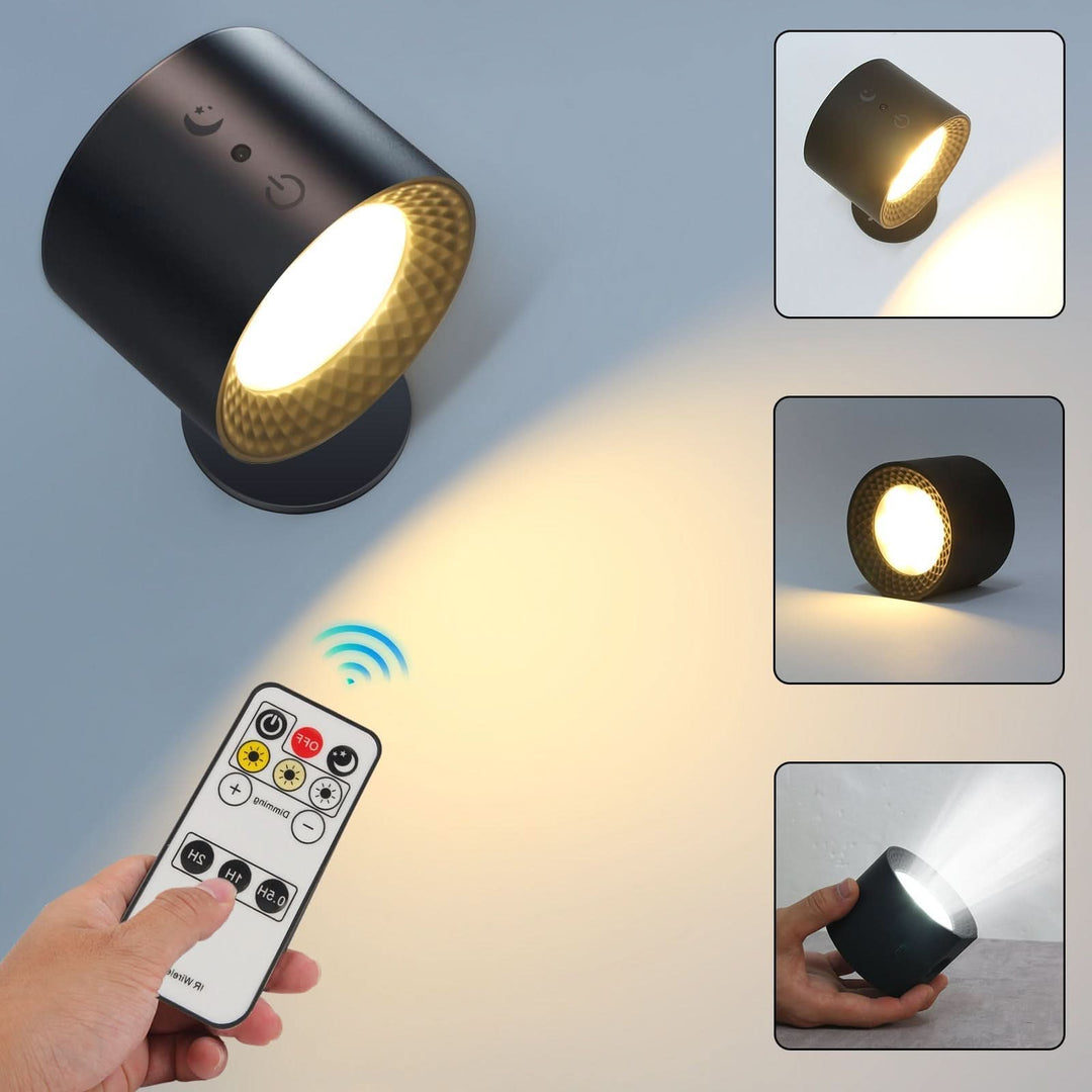 Lisslune | LichtFlex Pro – Dimmer & rotatable design lamp for any wall