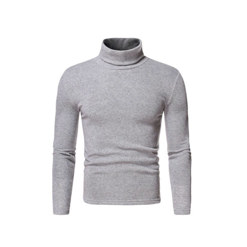 Men's stylish turtleneck sweater made of fine knit Lisslune