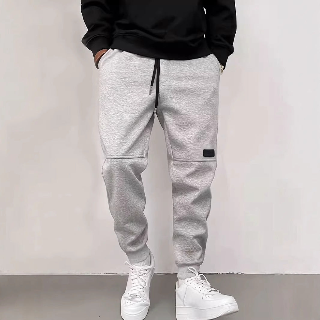 Men's sporty jogging pants with innovative pockets Lisslune