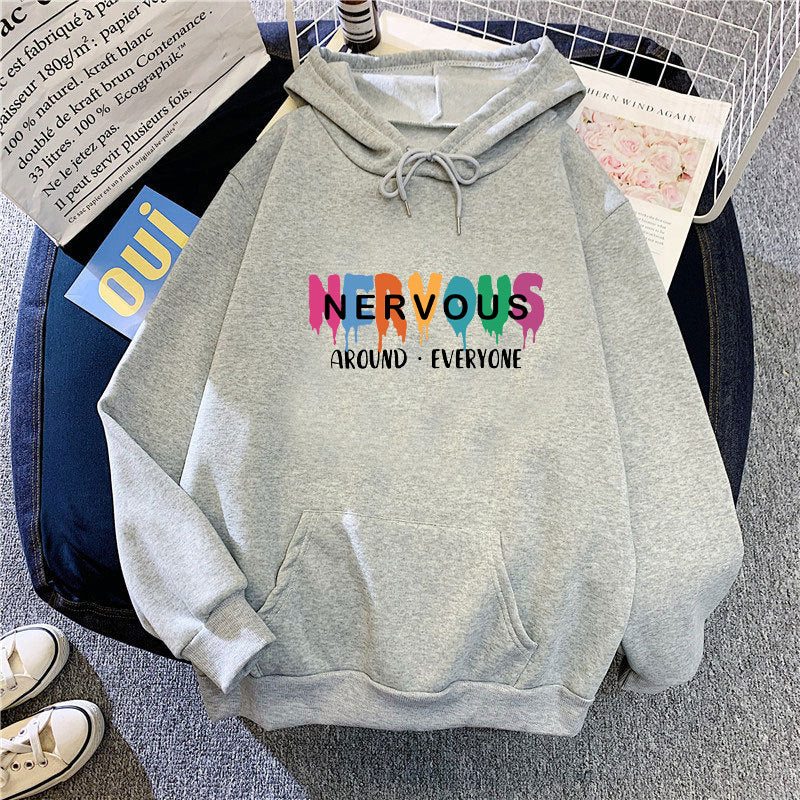 Women's hoodie with creative text Lisslune