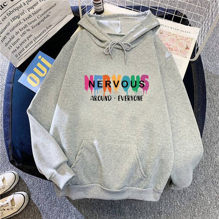 Women's hoodie with creative text Lisslune