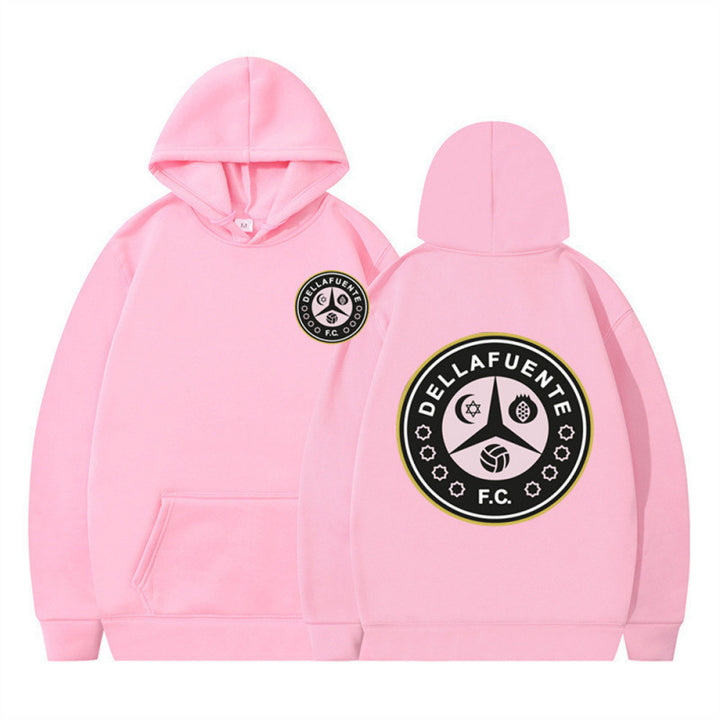 Women's hooded sweatshirt with unique club design and soft fleece Lisslune