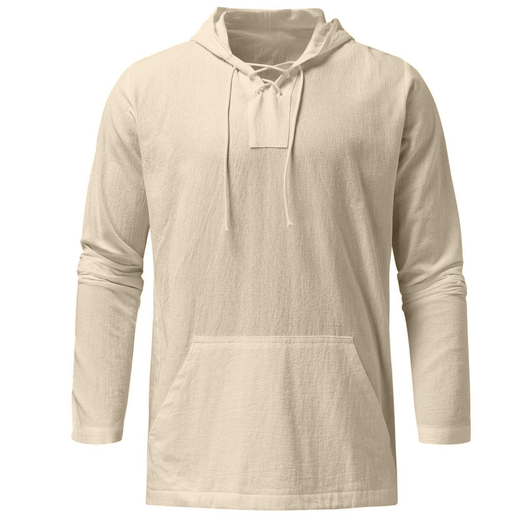 Men's casual hooded shirt with breathable material and modern cut Lisslune