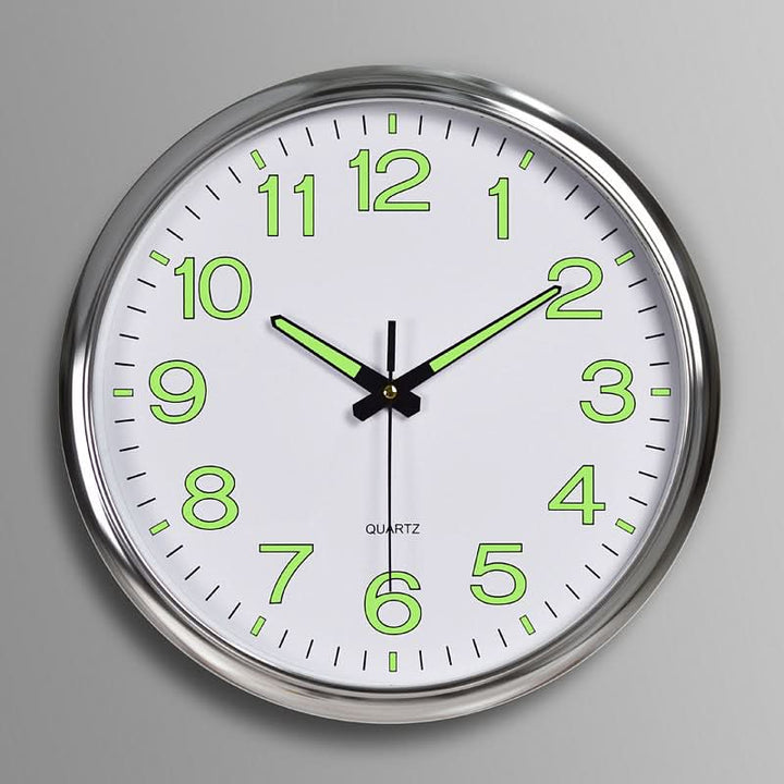 Lisslune | Silent LED Wall Clock 12" for Classroom