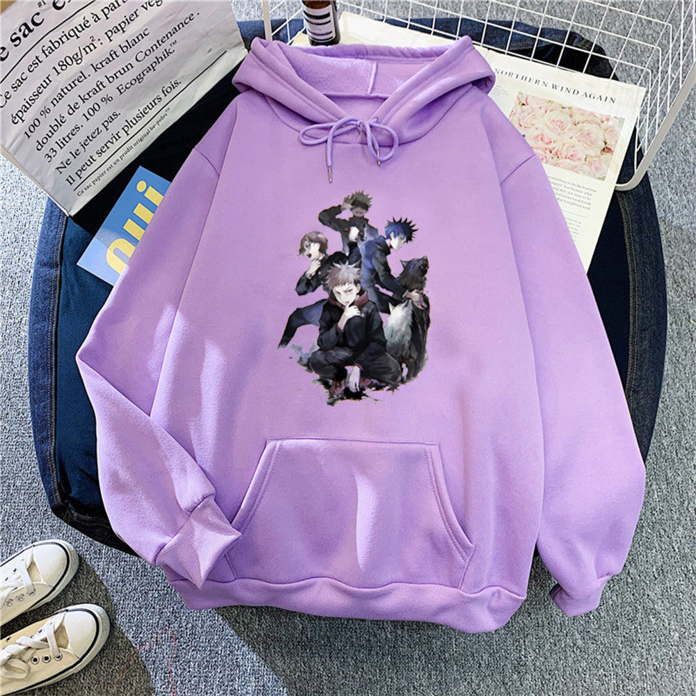 Women's hoodie with unique anime design Lisslune