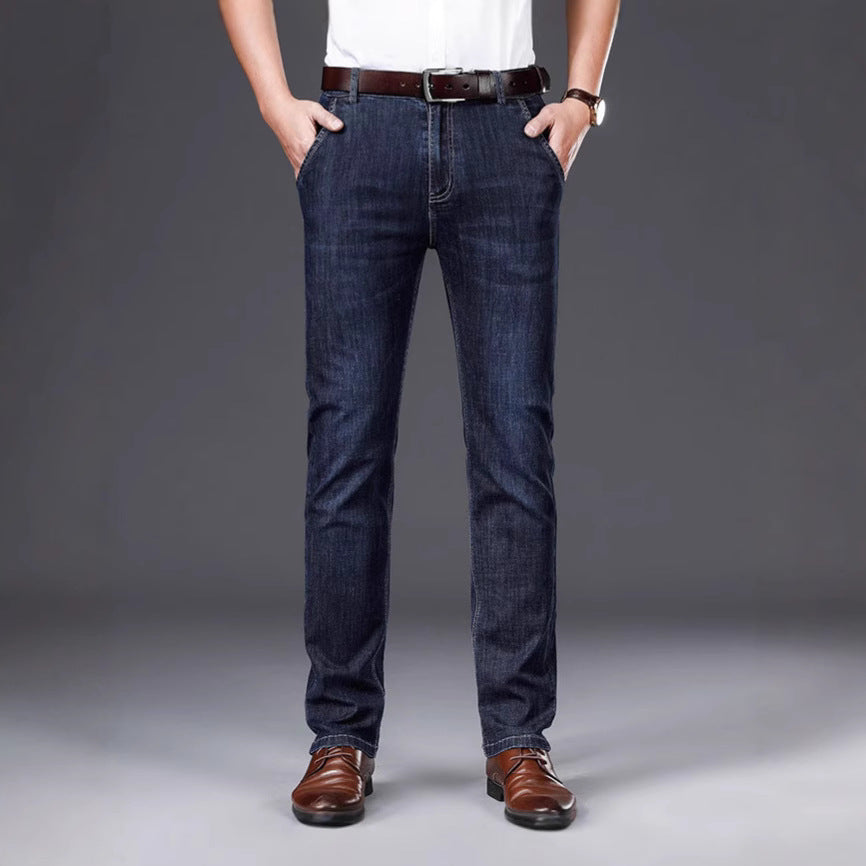 Men's casual Slim Fit jeans made of high-quality denim fabric Lisslune