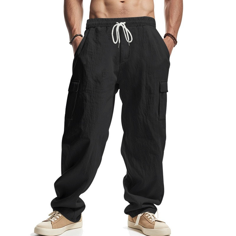 Men's cargo pants with practical and breathable material Lisslune