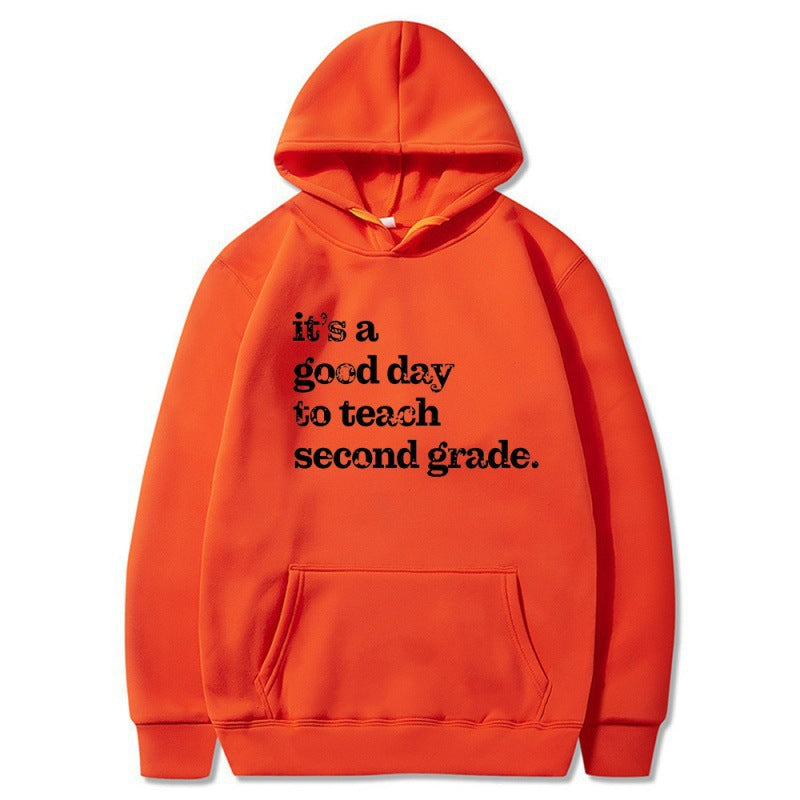 Women's hoodie with inspiring teacher quote and comfortable fit Lisslune