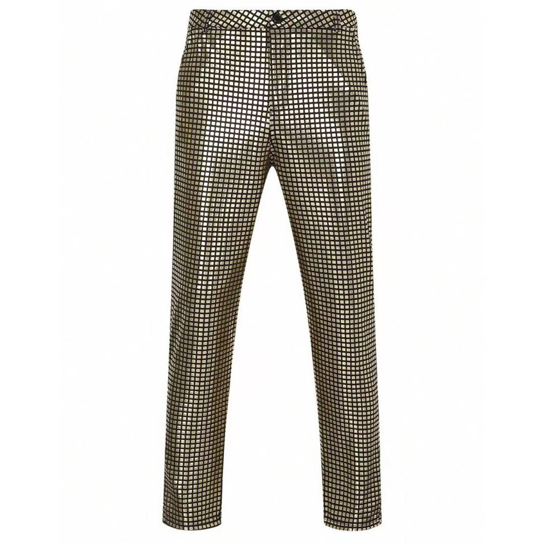 Men's fashionable shiny leisure pants Lisslune