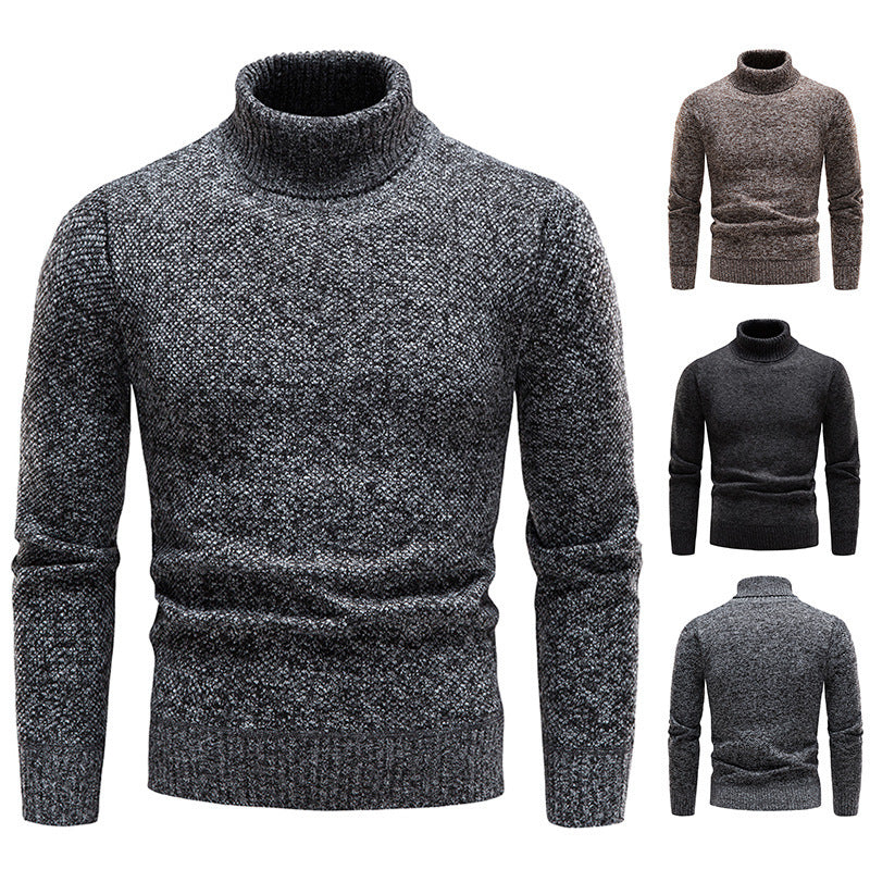Men's turtleneck sweater made of soft knitwear Lisslune