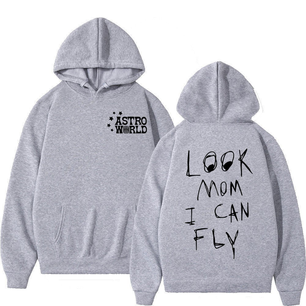 Women's hoodie with creative statement print Lisslune