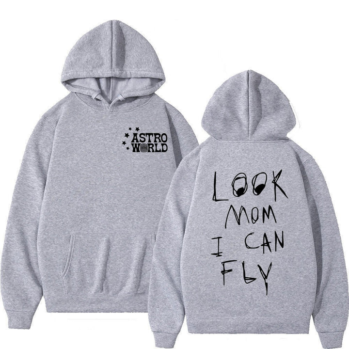 Women's hoodie with creative statement print Lisslune