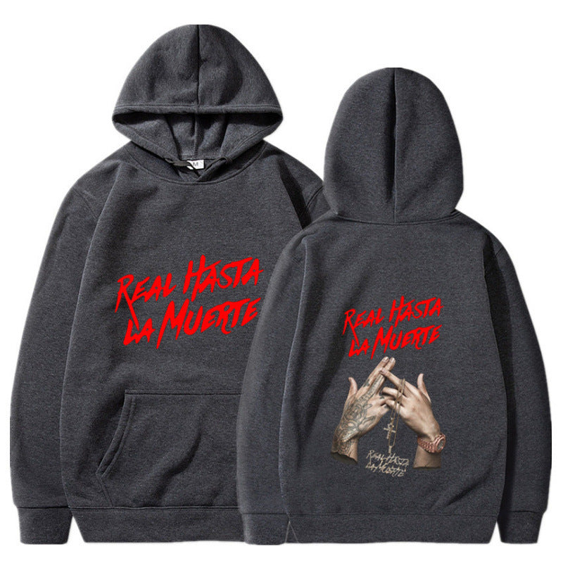 Women's hoodie with eye-catching lettering in urban style Lisslune