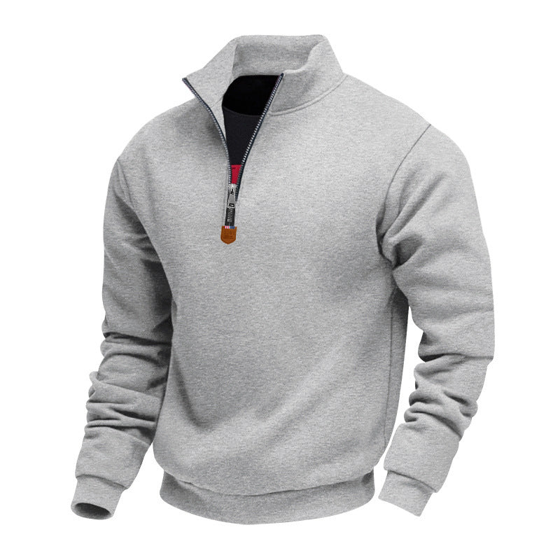 Men's sweatshirt with stand-up collar Lisslune