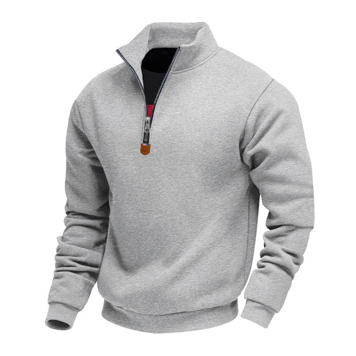 Men's sweatshirt with stand-up collar Lisslune