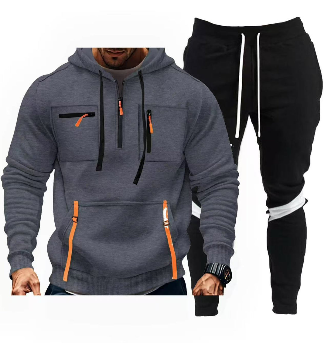 Men's sporty hoodie and jogging pants set Lisslune